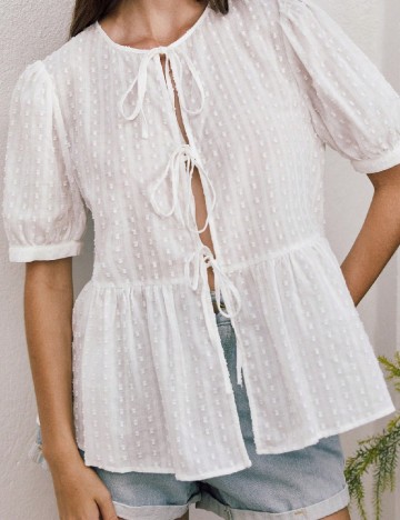 Bluza SHEIN, alb