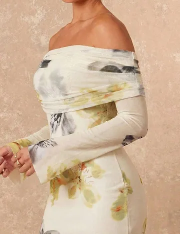 Rochie lunga SHEIN, floral print