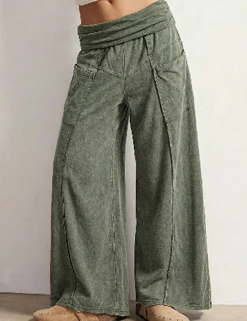Pantaloni SHEIN, verde