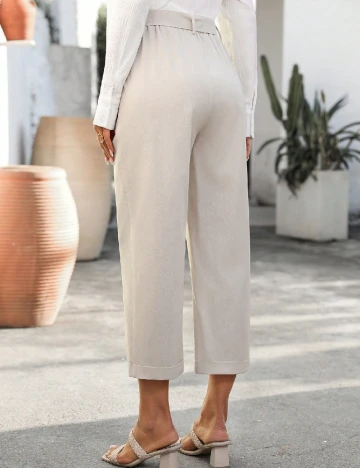Pantaloni Emery Rose, bej