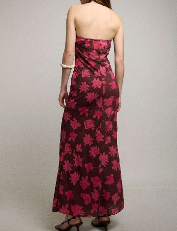 Rochie lunga SHEIN, roz/maro