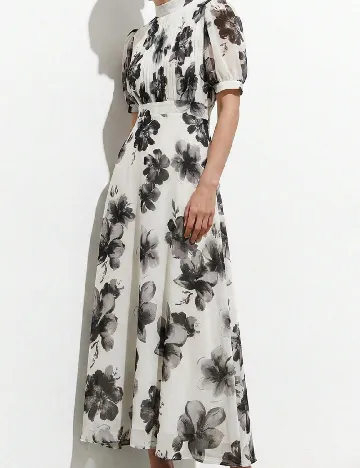 Rochie lunga SHEIN, floral print