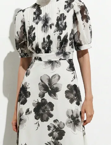 Rochie lunga SHEIN, floral print