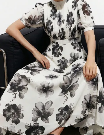 Rochie lunga SHEIN, floral print