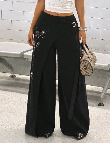 Pantaloni SHEIN, negru