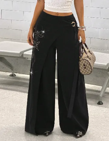 Pantaloni SHEIN, negru