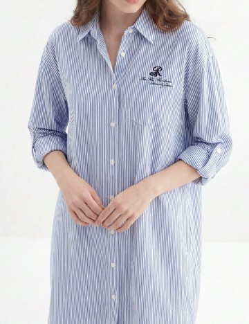 Rochie medie SHEIN, albastru
