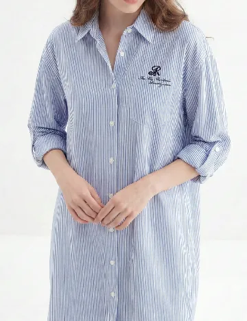 Rochie medie SHEIN, albastru