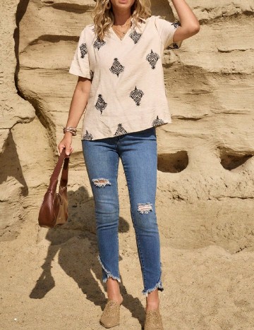 Bluza SHEIN, crem