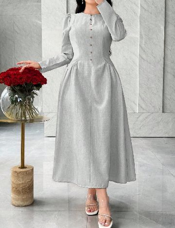 Rochie lunga SHEIN, gri