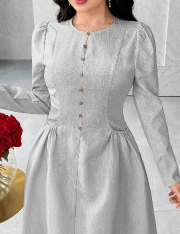 Rochie lunga SHEIN, gri