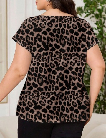 Bluza SHEIN CURVE, animal print