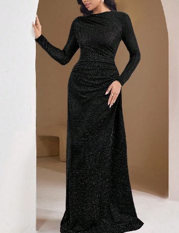 Rochie lunga SHEIN, negru