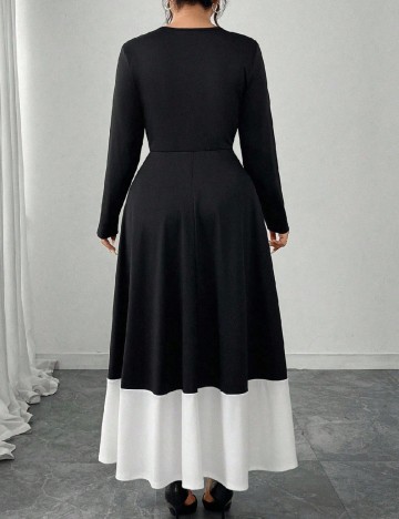 Rochie lunga SHEIN CURVE, negru