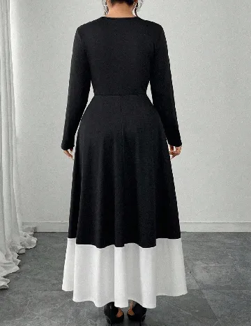 Rochie lunga SHEIN CURVE, negru