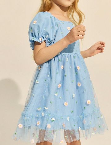 Rochie Shein Kids, albastru