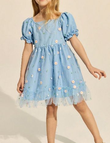 Rochie Shein Kids, albastru