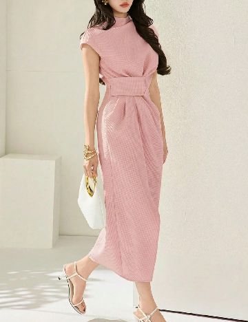 Rochie lunga SHEIN, roz