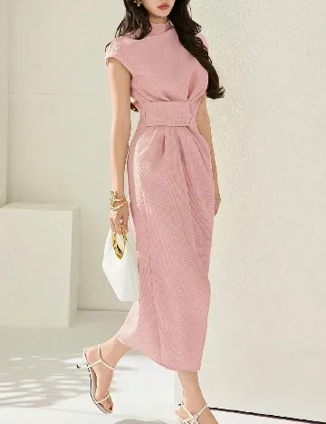 Rochie lunga SHEIN, roz