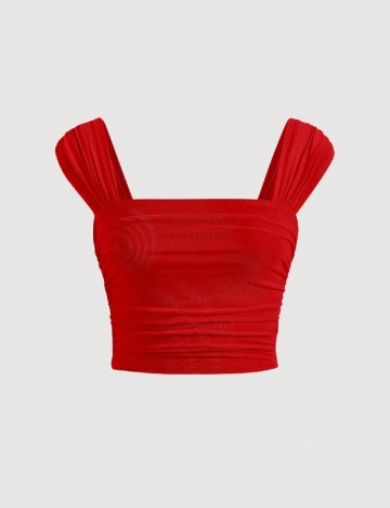 Top SHEIN, rosu