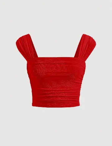 Top SHEIN, rosu