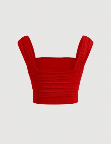 Top SHEIN, rosu