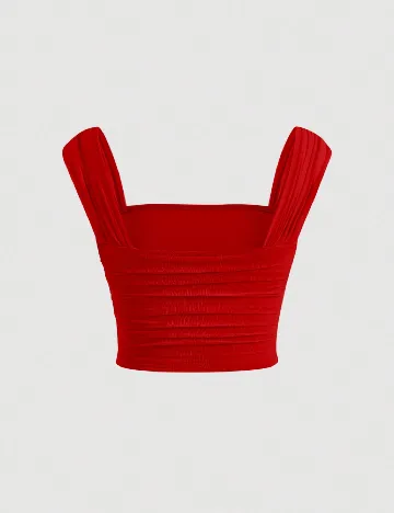 Top SHEIN, rosu