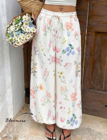 Pantaloni SHEIN, alb