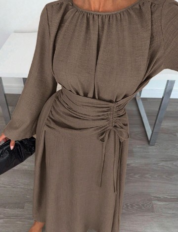 Rochie lunga SHEIN, maro