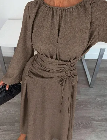 Rochie lunga SHEIN, maro