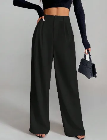 Pantaloni SHEIN, negrun