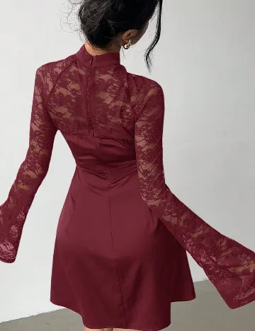 Rochie scurta SHEIN, visiniu