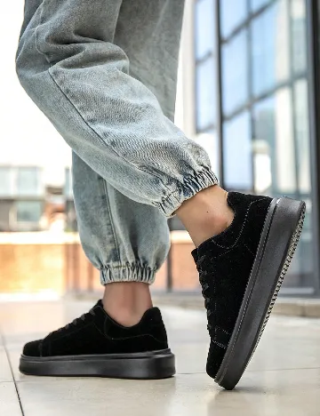 Adidasi SHEIN, negru