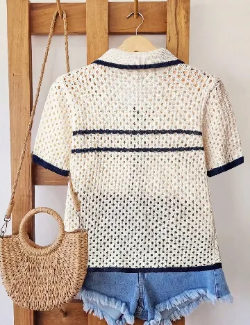 Bluza SHEIN, ecru