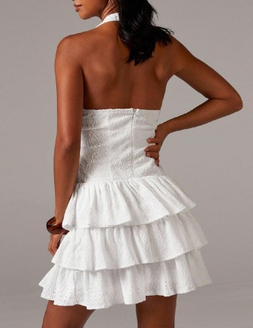 Rochie scurta SHEIN, alb
