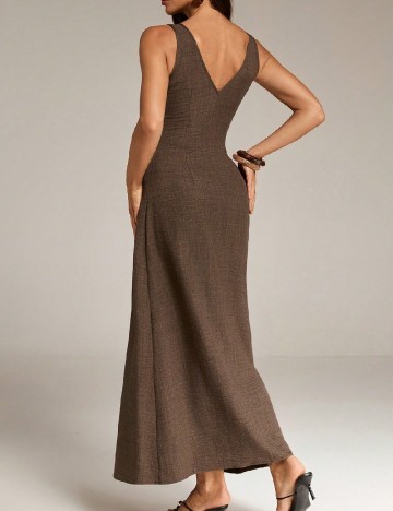 Rochie lunga SHEIN, maro