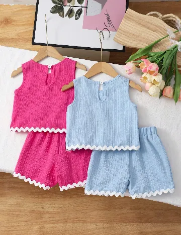 Set compleuri 2 bucati Shein Kids, mix culori