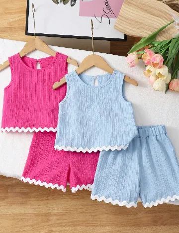 Set compleuri 2 bucati Shein Kids, mix culori