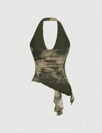 Top SHEIN, verde