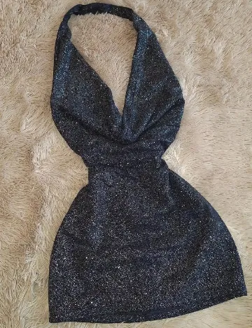 Rochie scurta SHEIN, bleumarin