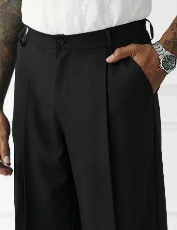 Pantaloni SHEIN, negru