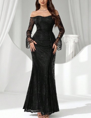 Rochie lunga SHEIN, negru
