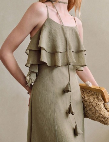 Rochie lunga SHEIN, verde