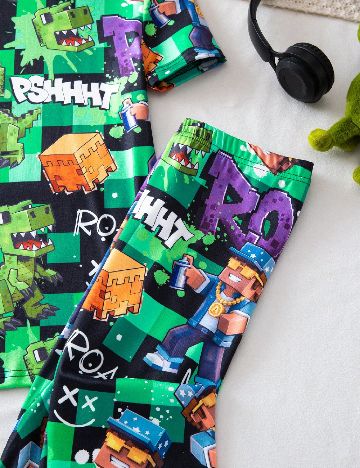 Pijama Shein Kids, mix culori