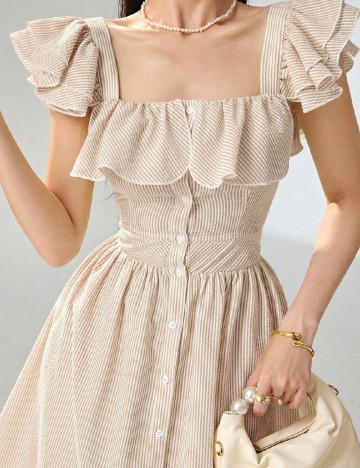 Rochie lunga SHEIN, maro