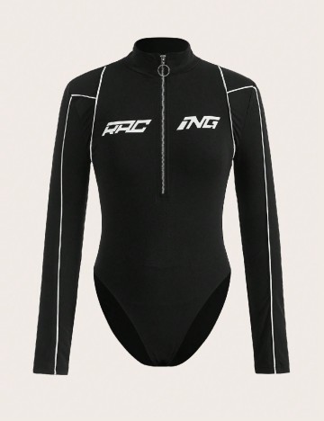 Body SHEIN CURVE, negru
