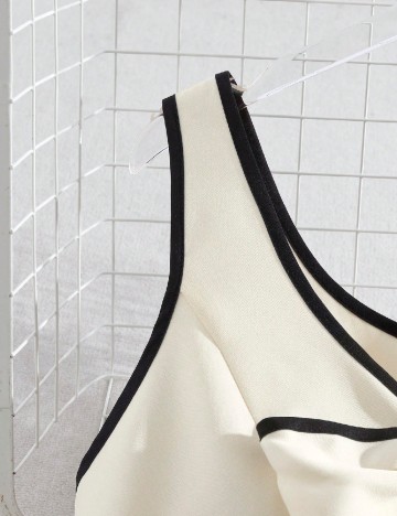 Rochie medie SHEIN, alb