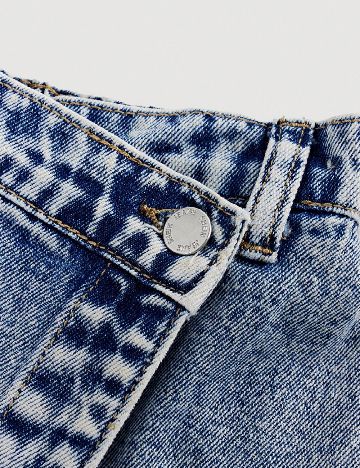 Fusta pantalon Shein Kids, albastru