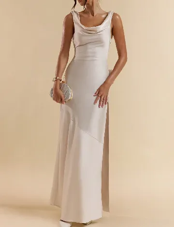 Rochie lunga SHEIN, bej