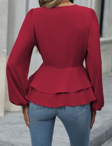 Bluza SHEIN, rosu